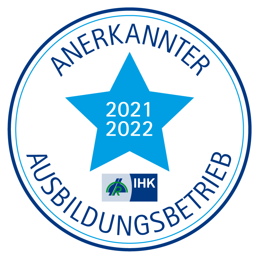 Siegel Anerkannter Ausbildungsbetrieb 2021 RGB